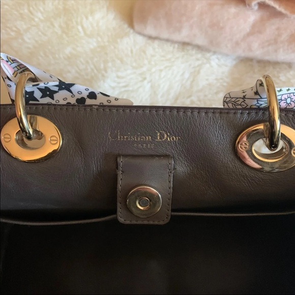 Dior Diorissimo Pebble Leather Rose Poudre - Picture 12 of 16